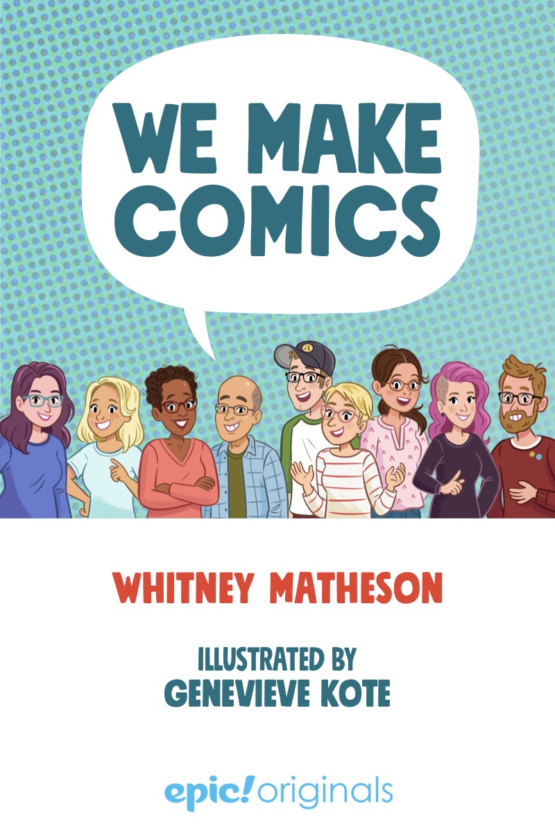We Make Comics book cover