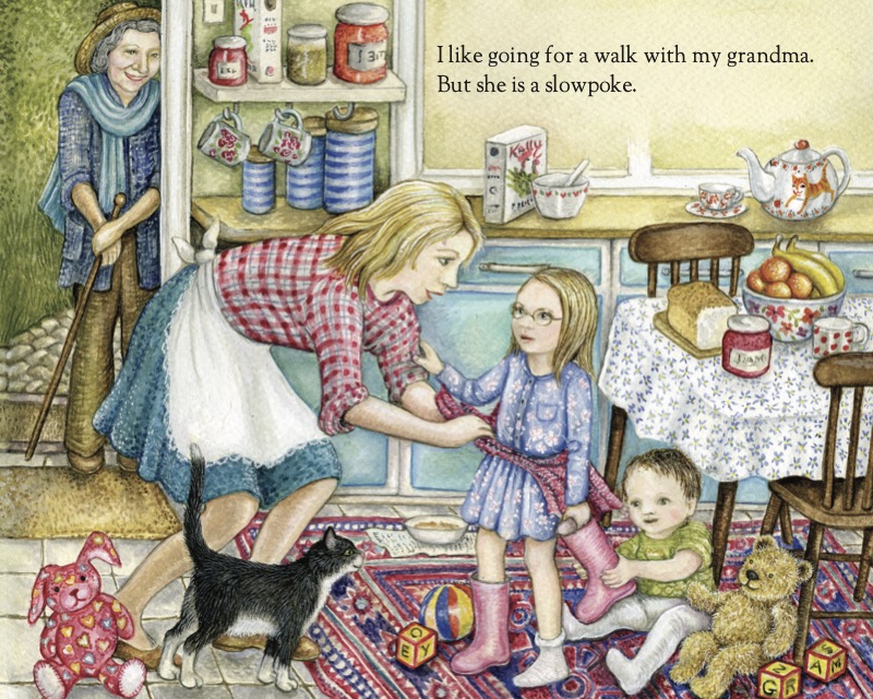 Grandma Is A Slowpoke — page 1