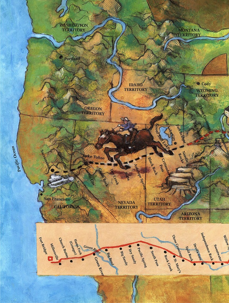 El Recorrido de Agua Dulce: La Historia de Buffalo Bill Cody y el Expreso Poni — page 1