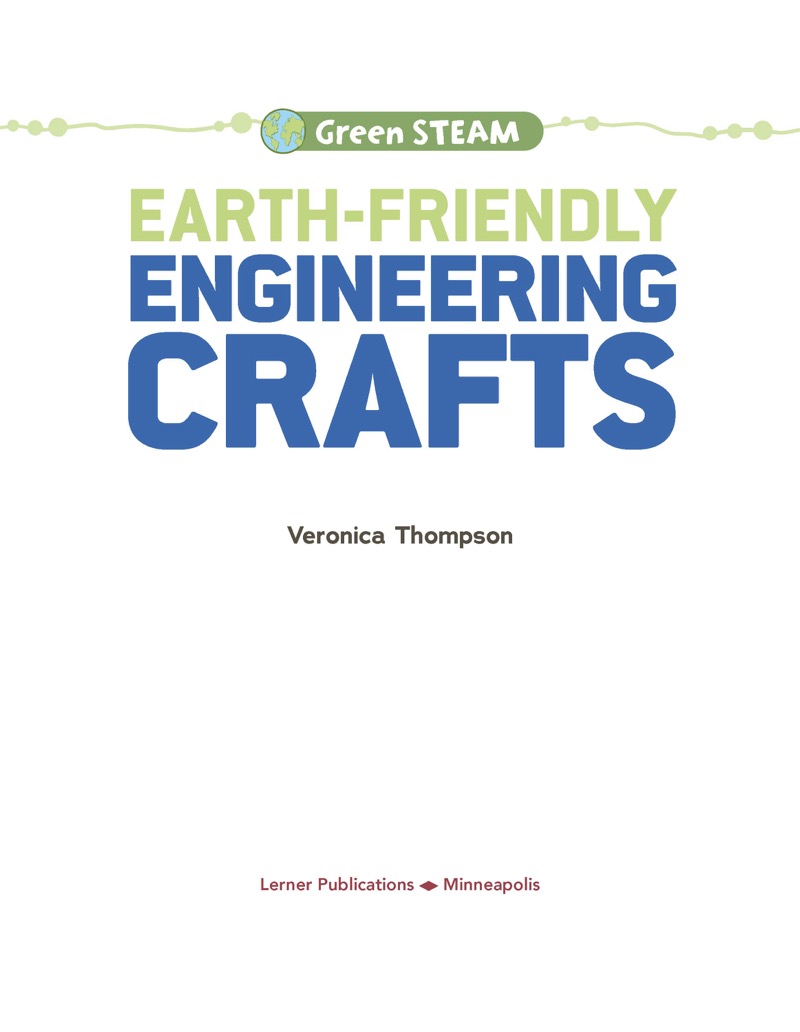 Earth-Friendly Engineering Crafts book cover