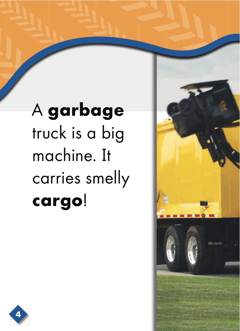 Garbage Trucks: Mighty Machines — page 1