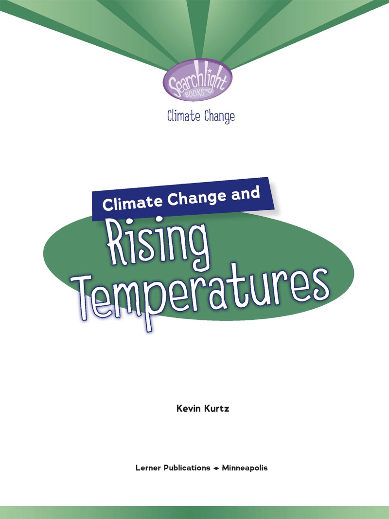 Climate Change and Rising Temperatures book cover