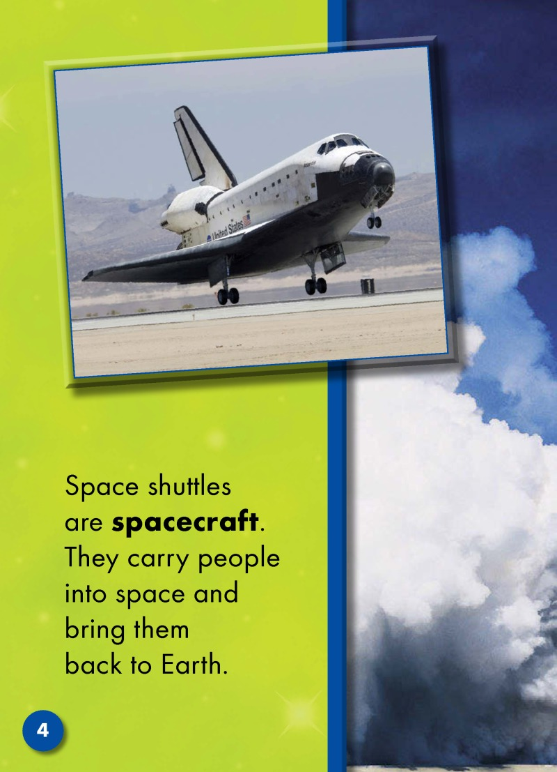Space Shuttles: Exploring Space — page 1