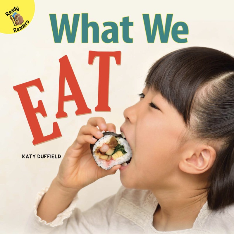 What We Eat book cover