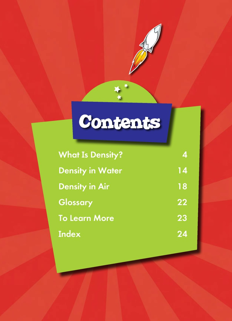 Density: First Science book cover