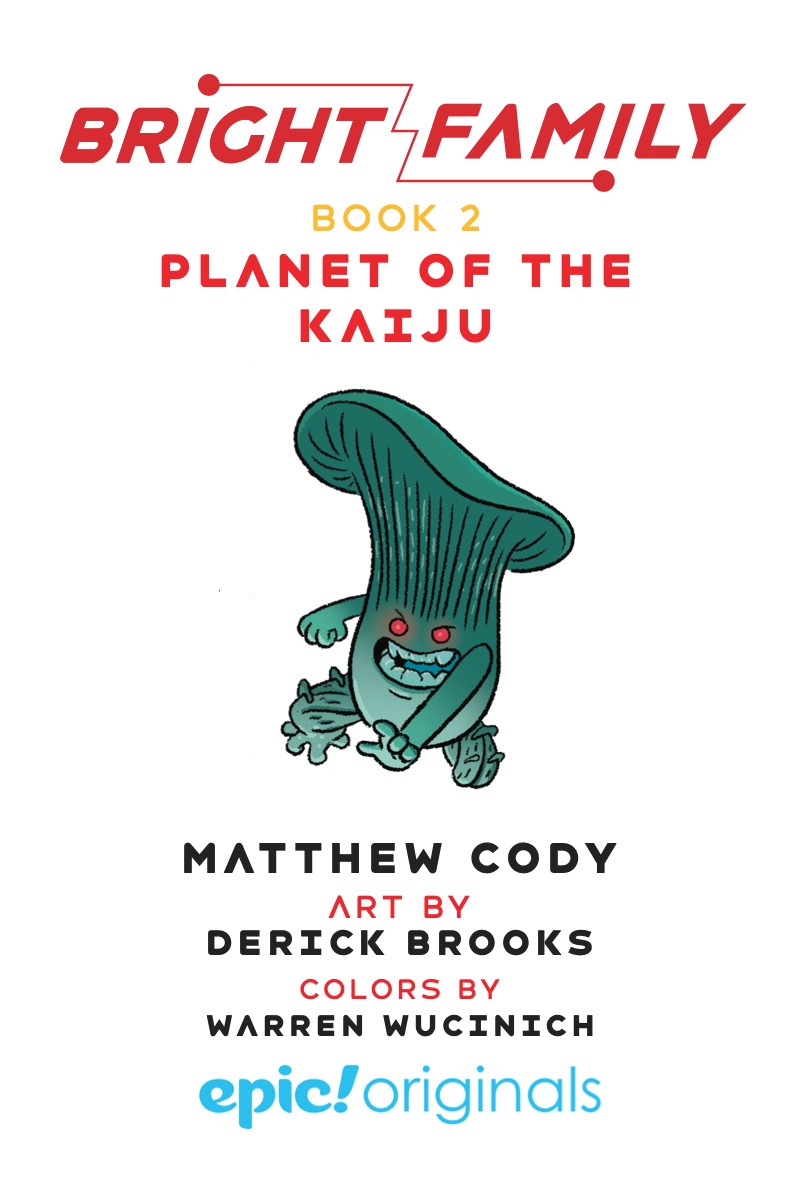 Bright Family Book 2: Planet of the Kaiju book cover