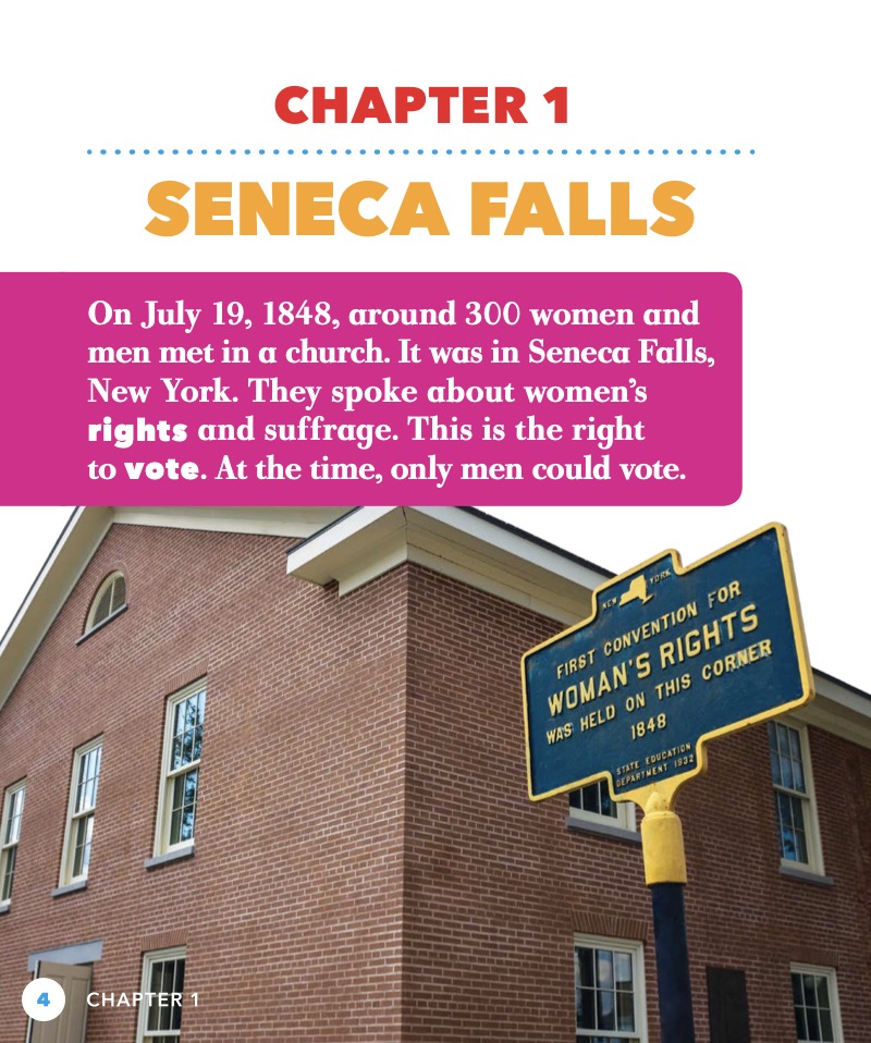 Women's Suffrage Movement — page 1
