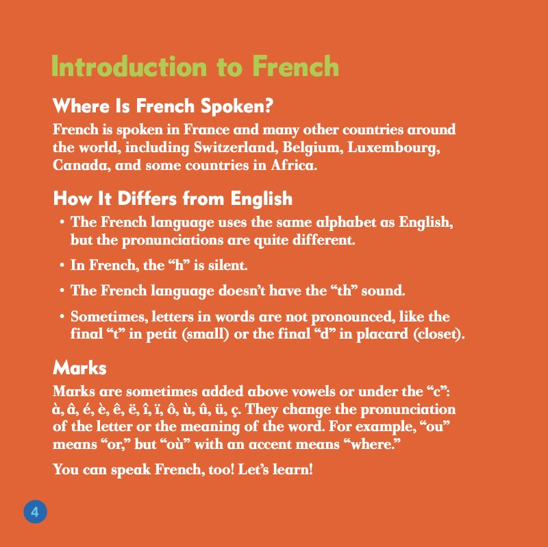 My First Look at French — page 1