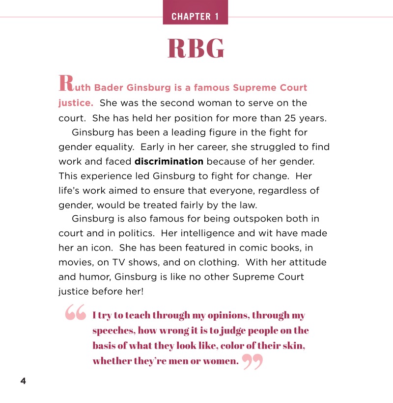 Ruth Bader Ginsburg — page 1