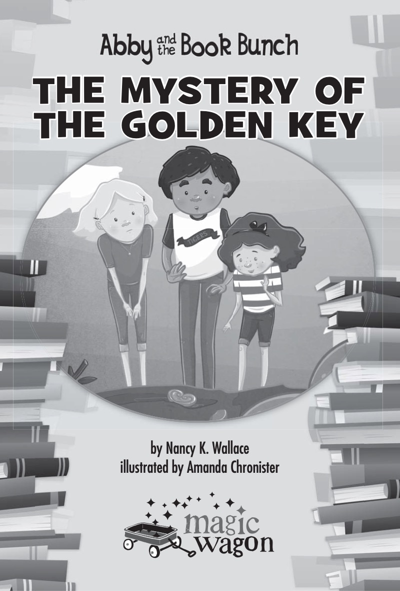 Abby and the Book Bunch: The Mystery of the Golden Key book cover