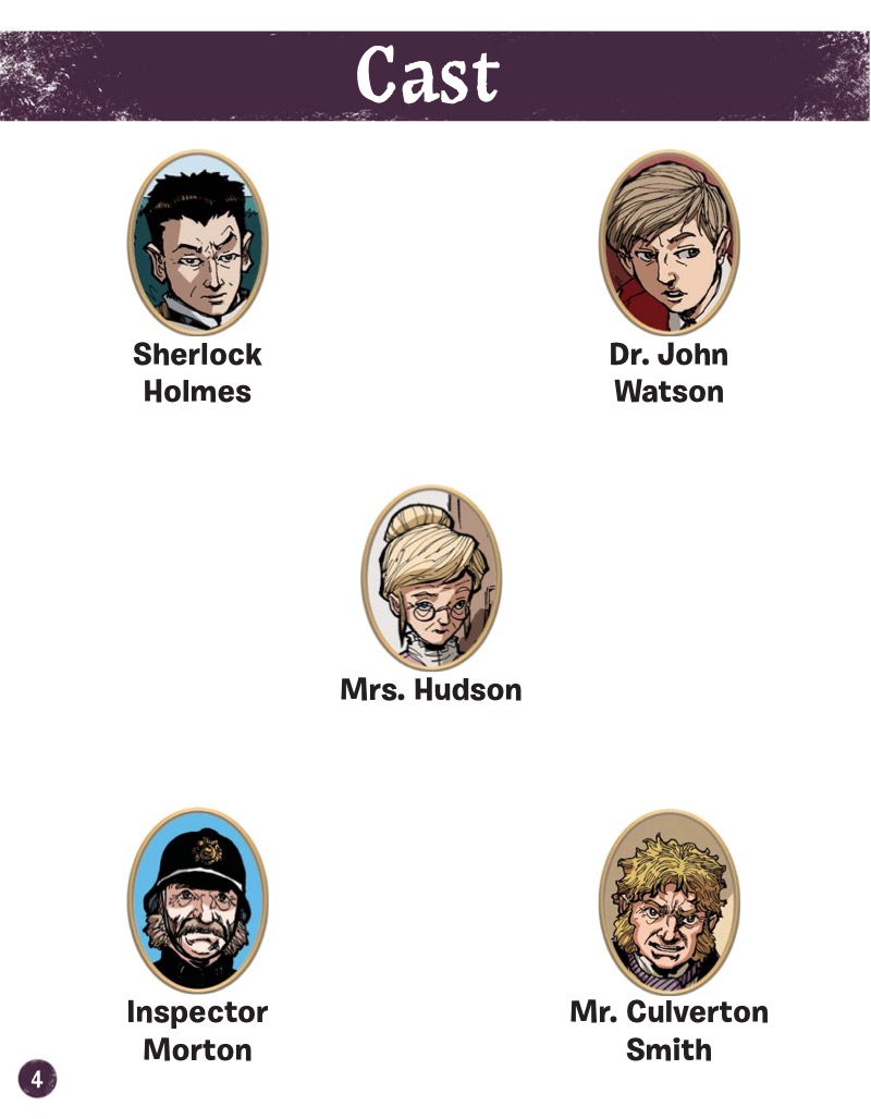 The Graphic Novel Adventures of Sherlock Holmes: Adventure of the Dying Detective — page 1