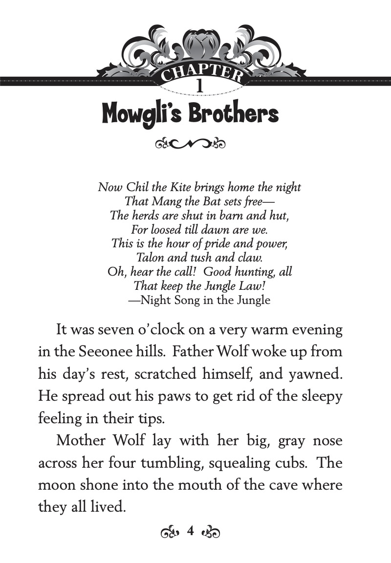 Calico Illustrated Classics: Jungle Book — page 1