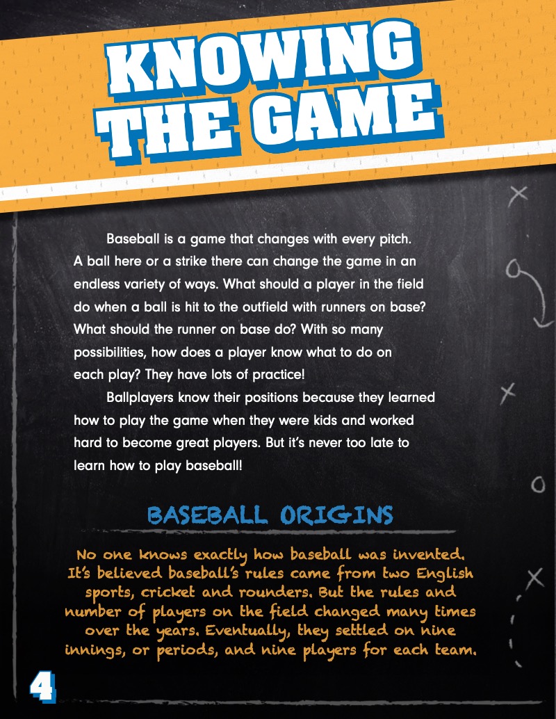 Baseball: Who Does What? — page 1
