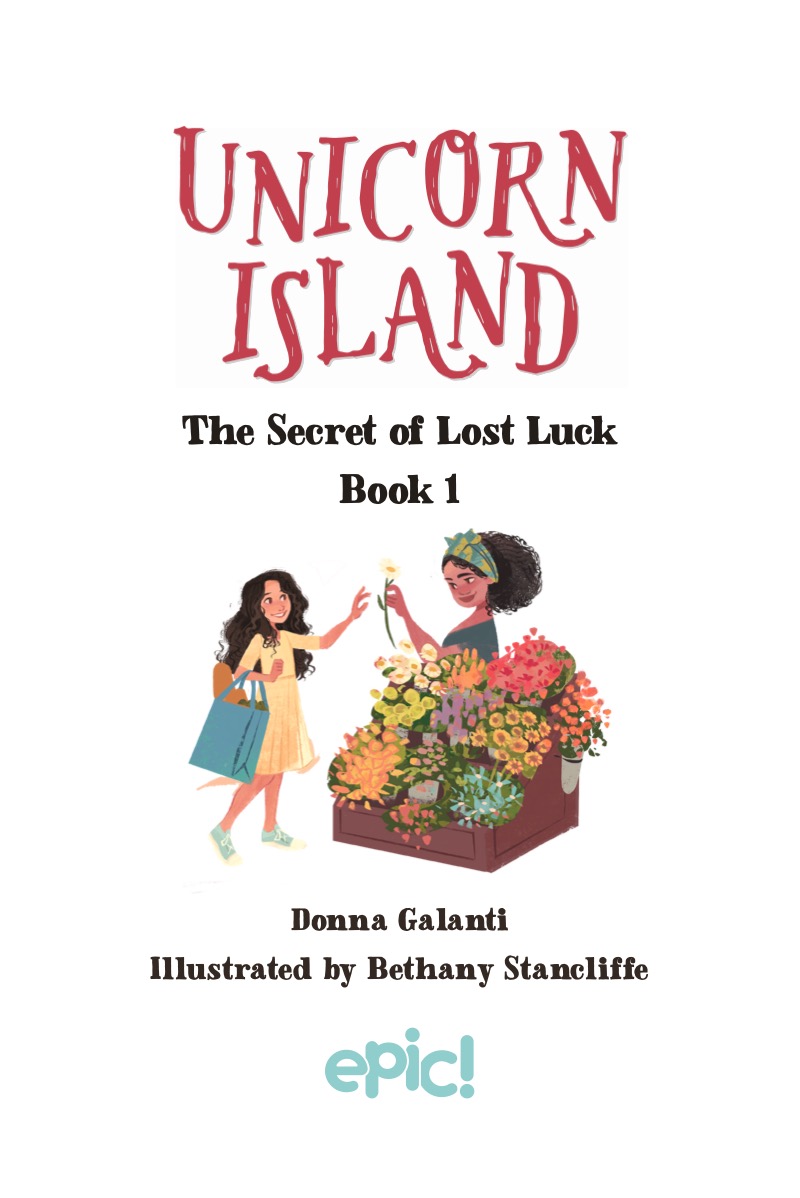 Unicorn Island Book 1: The Secret of Lost Luck book cover