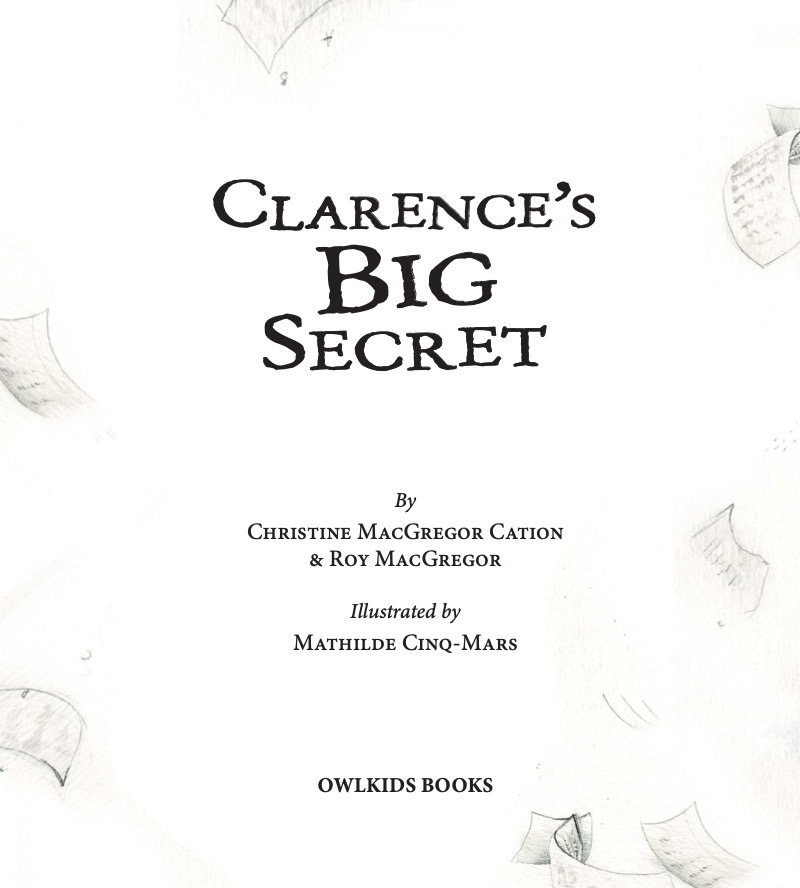 Clarence's Big Secret book cover