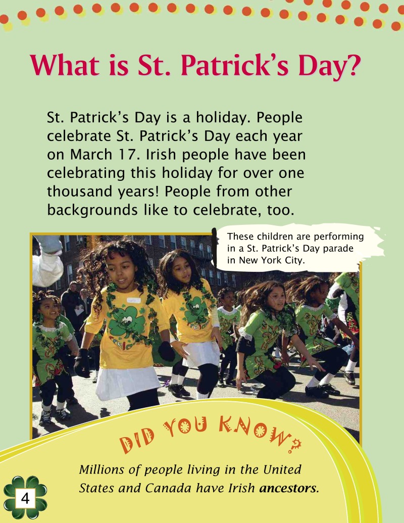 St. Patrick's Day — page 1