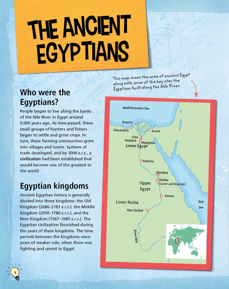 The Genius of the Ancient Egyptians — page 1