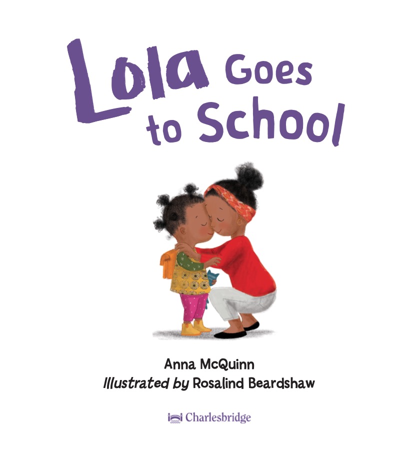 Lola Goes to School book cover