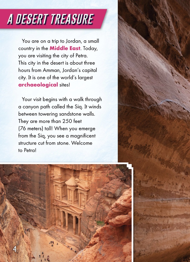 The Seven Wonders of the Modern World: Petra — page 1