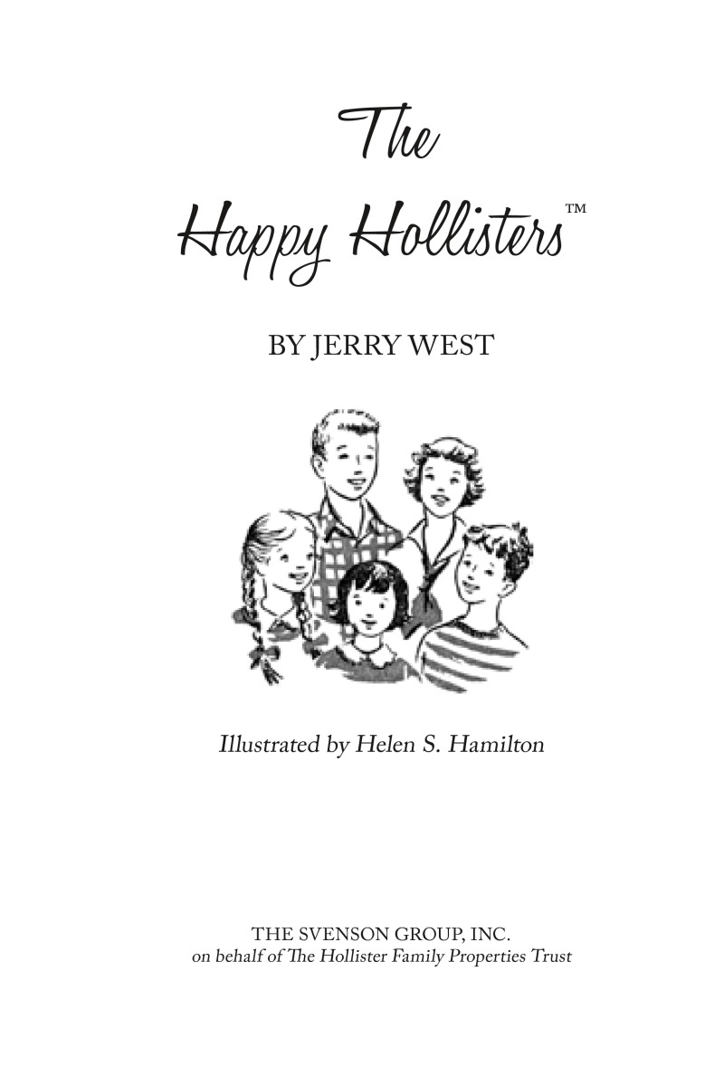 The Happy Hollisters book cover