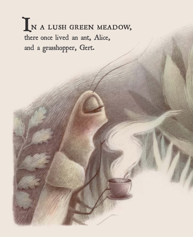 Alice and Gert: An Ant and Grasshopper Story — page 1