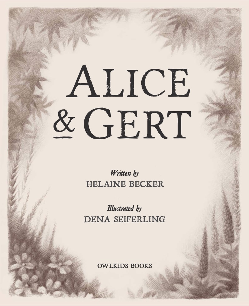 Alice and Gert: An Ant and Grasshopper Story book cover