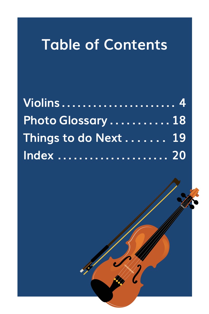 Discover Musical Instruments: Violin book cover