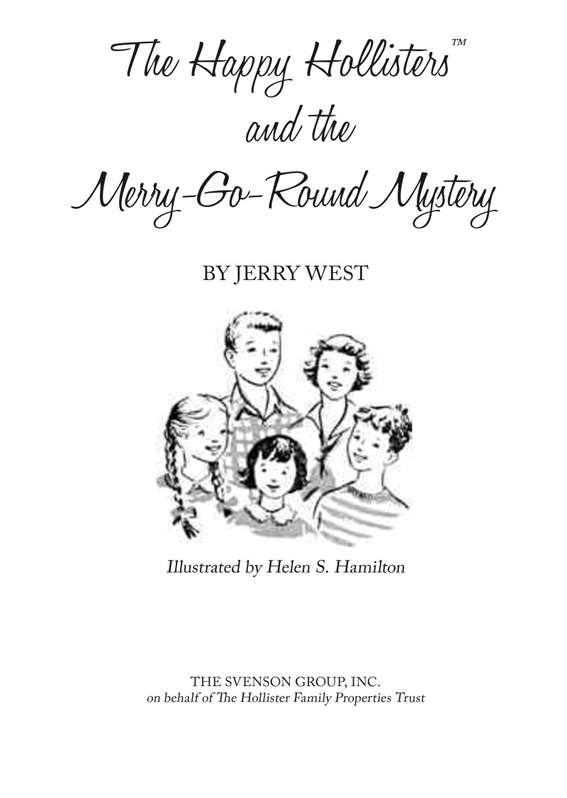 The Happy Hollisters and the Merry-go-Round Mystery book cover
