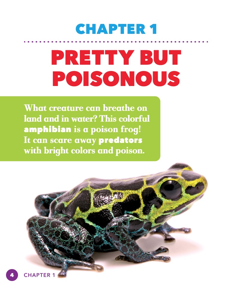 Science Behind the Colors: Poison Frogs — page 1