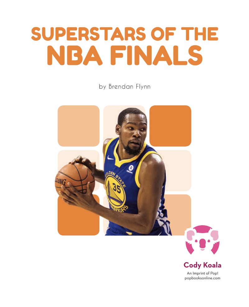Superstars of the NBA Finals book cover