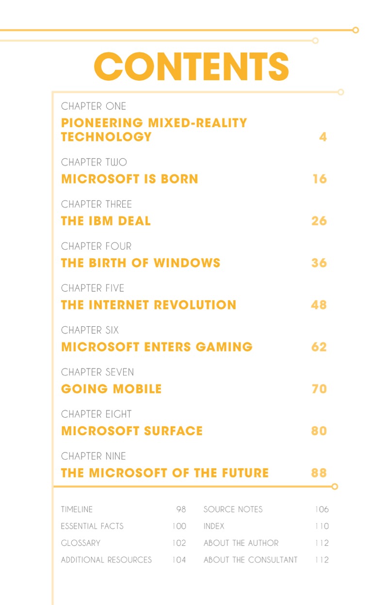 Tech Titans: Microsoft book cover