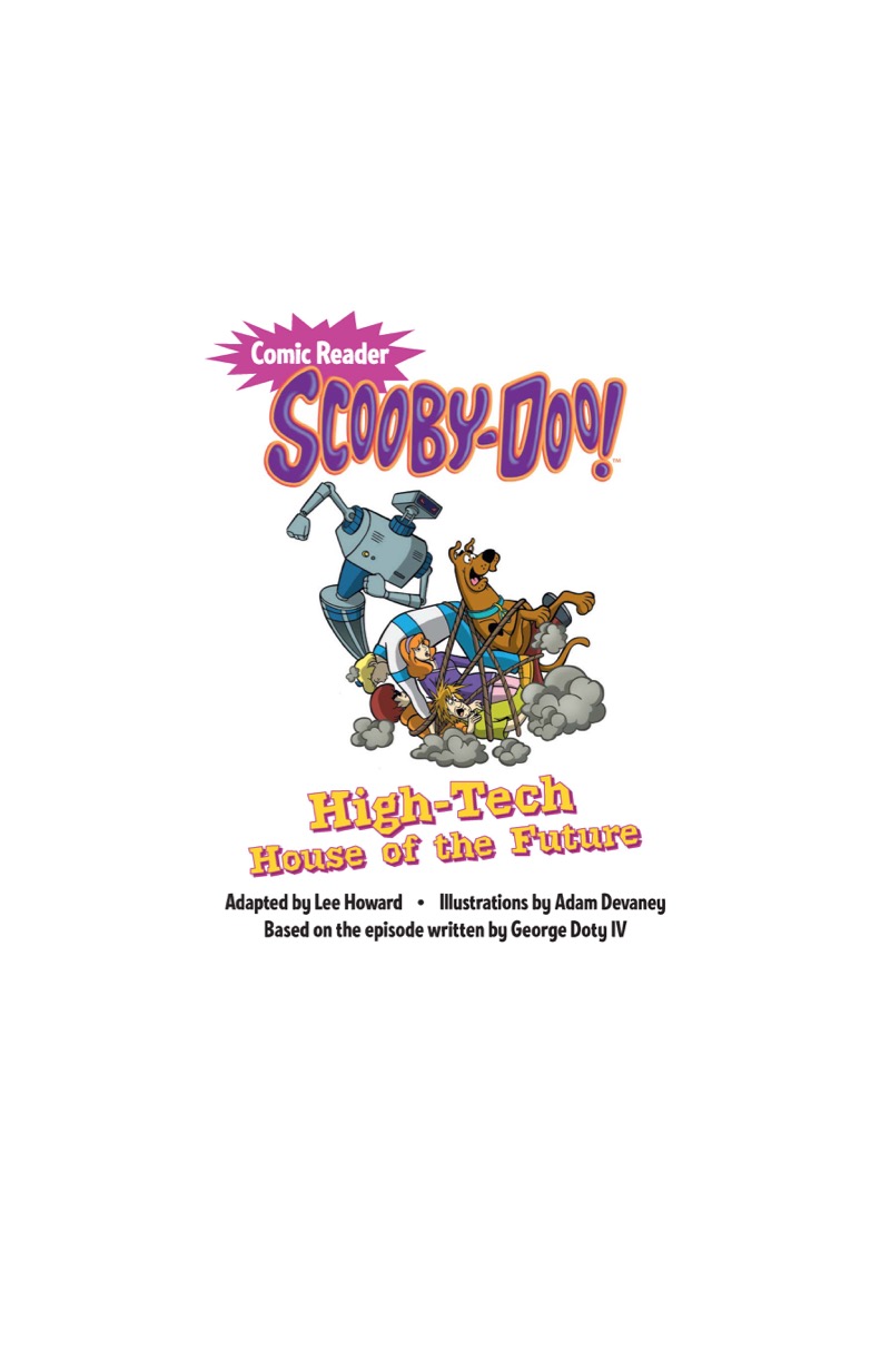 Scooby-Doo and the High Tech House of the Future book cover