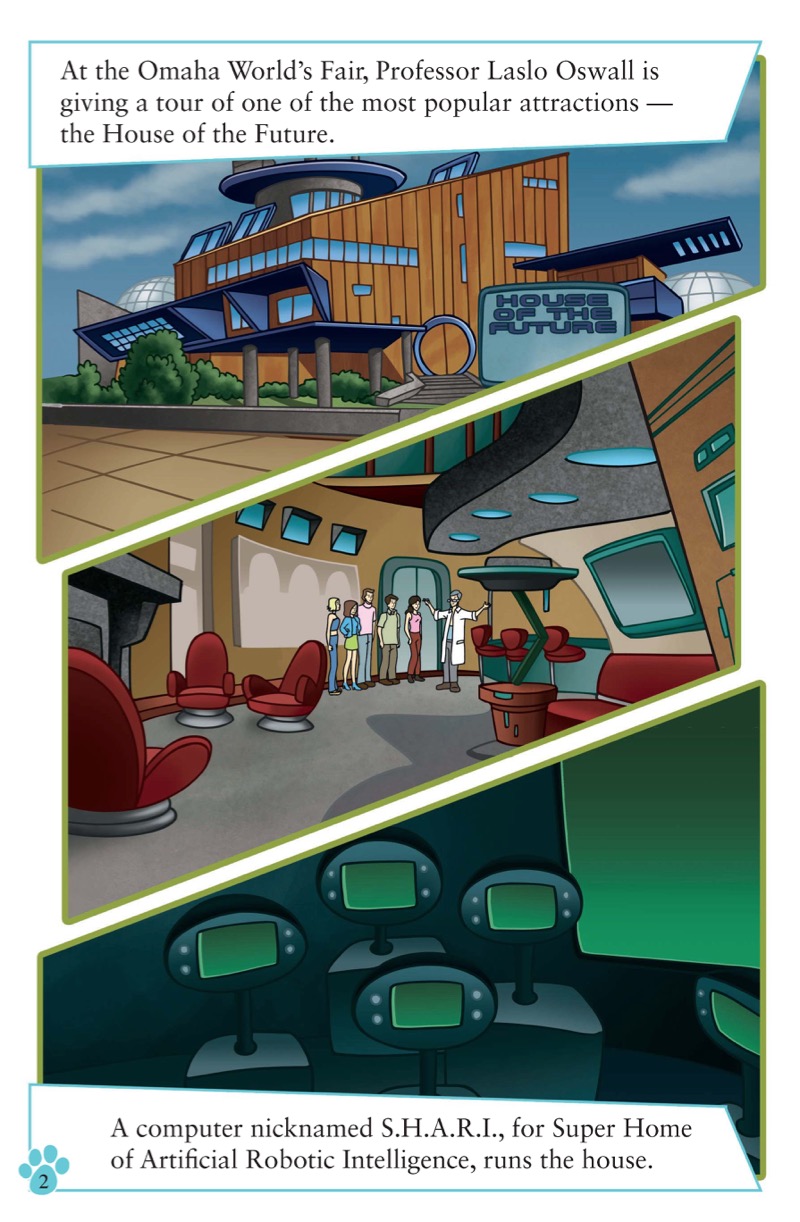 Scooby-Doo and the High Tech House of the Future — page 1