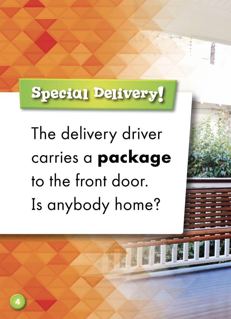 Community Helpers: Delivery Drivers — page 1