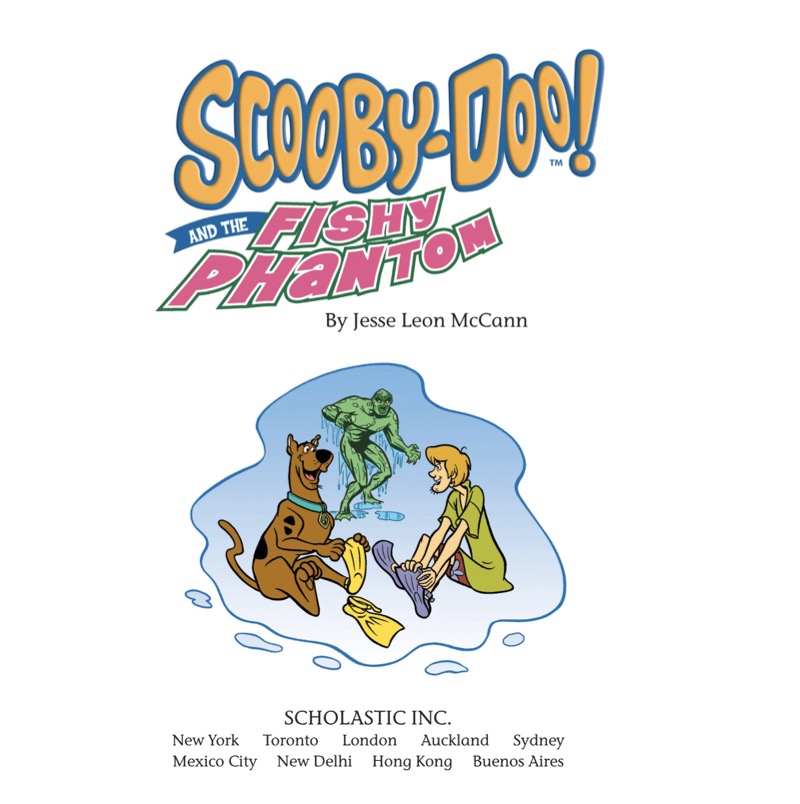 Scooby-Doo and the Fishy Phantom book cover
