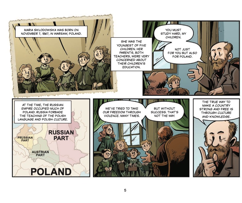 Marie Curie and Radioactivity — page 1