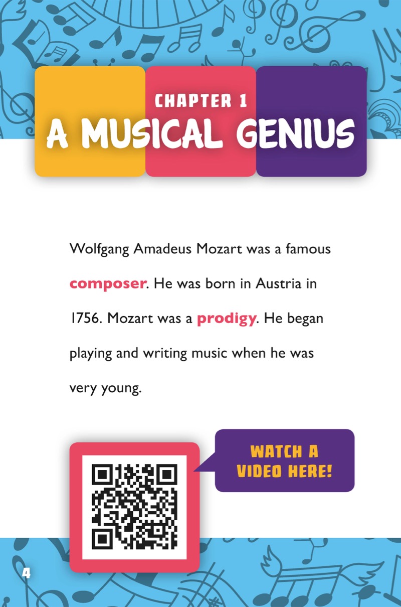 Amazing Young People: Wolfgang Amadeus Mozart — page 1