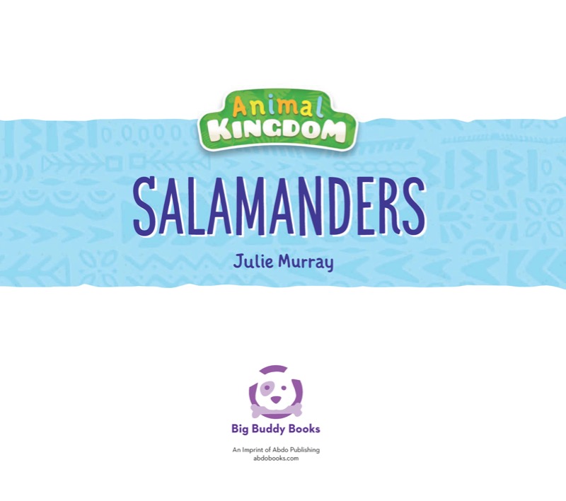 Animal Kingdom: Salamanders book cover