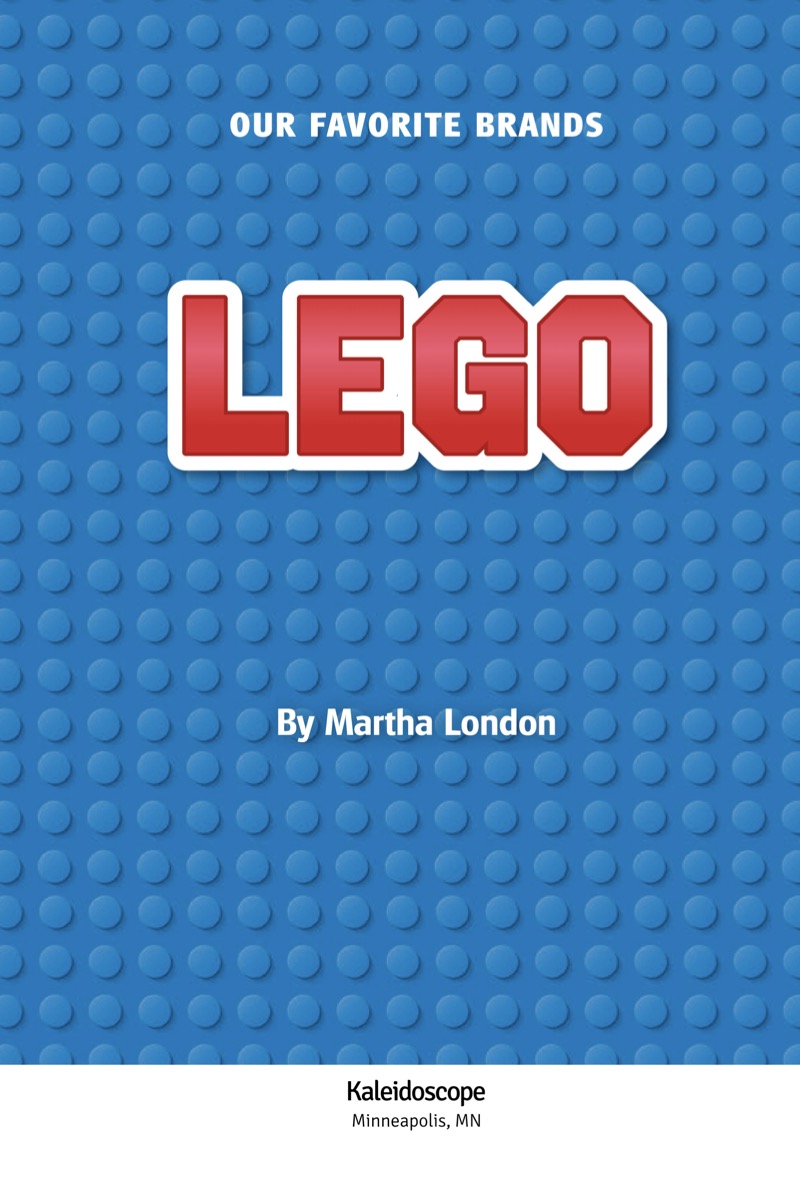 Our Favorite Brands: Lego book cover