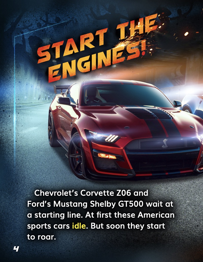 Chevrolet Corvette Z06 vs. Ford Mustang Shelby GT500 — page 1