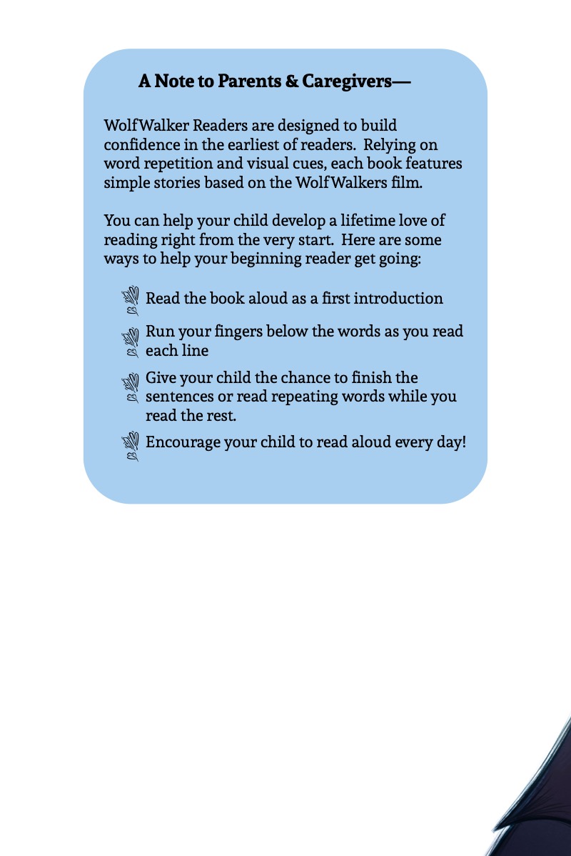 WolfWalker Readers: Running With the Wolves — page 1