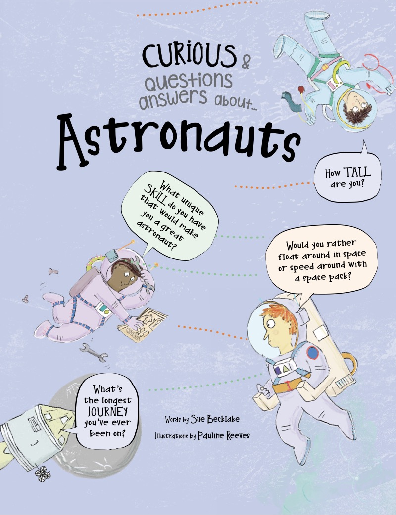 Curious Questions and Answers About... Astronauts book cover