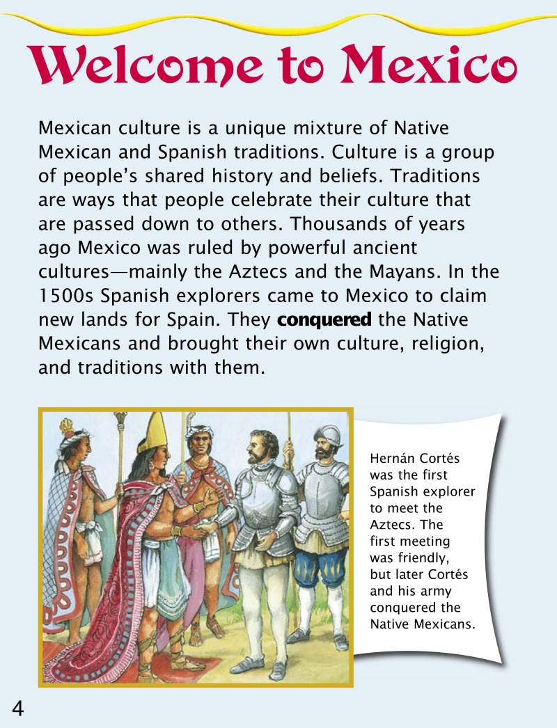Cultural Traditions in Mexico — page 1