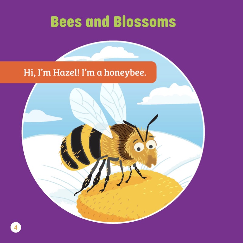 Pollinator Pals: Hazel the Honeybee Pollinates — page 1