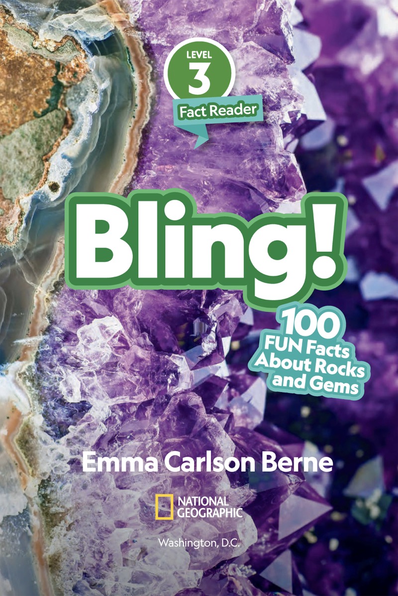 Bling! 100 Fun Facts About Rocks and Gems book cover