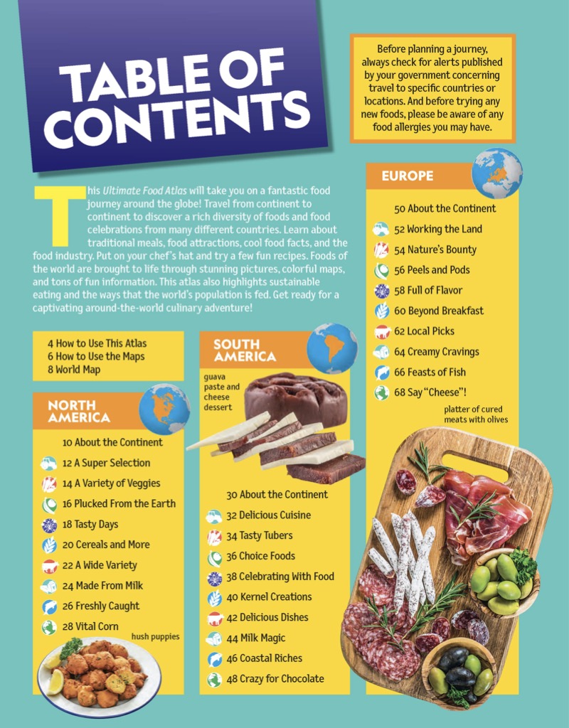 Ultimate Food Atlas — page 1