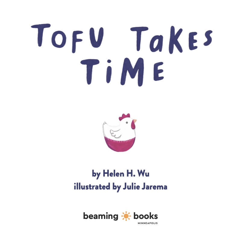 Tofu Takes Time book cover