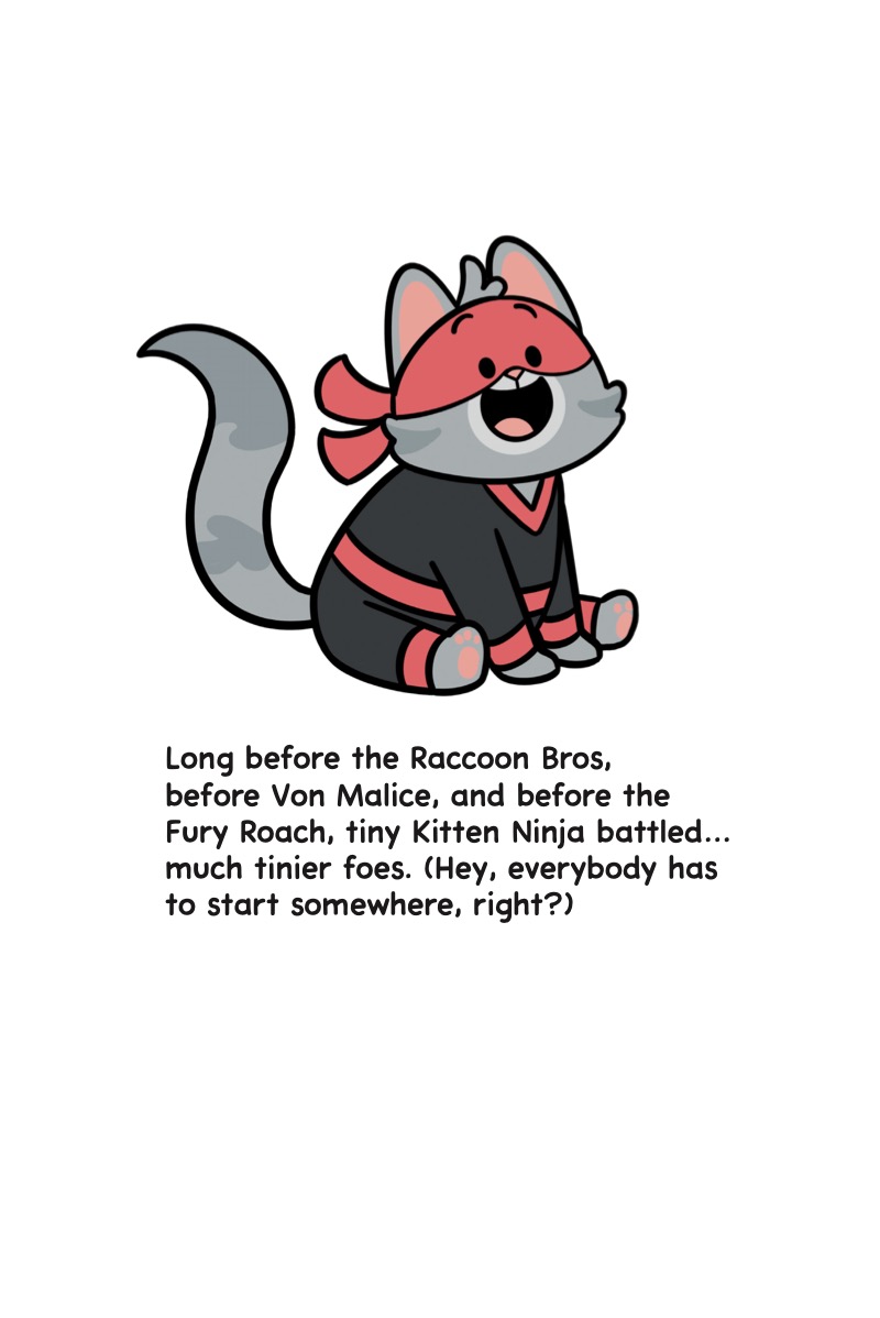 Kitten Ninja Versus The Spot — page 1