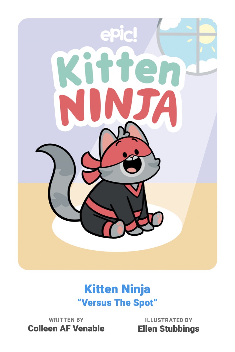 Kitten Ninja Versus The Spot book cover