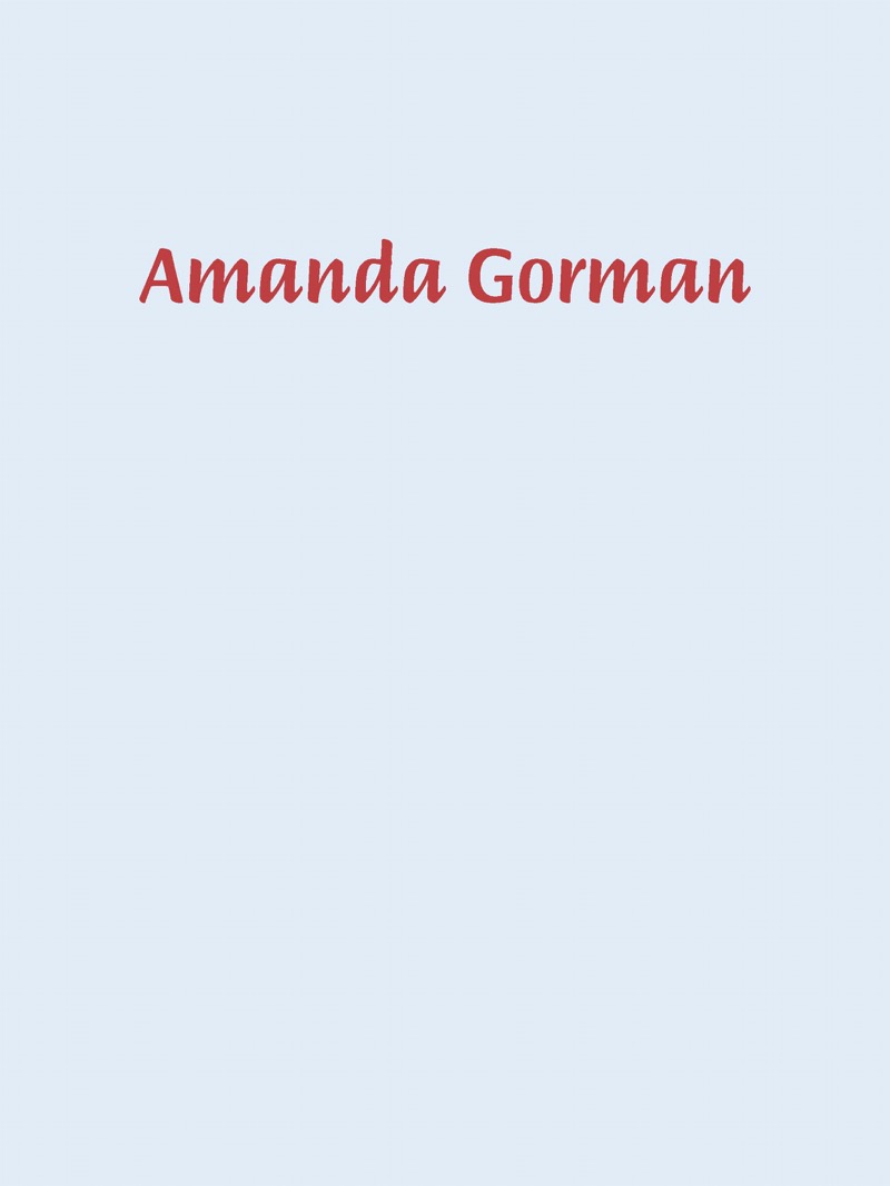 Amanda Gorman: Inspiring Hope with Poetry book cover